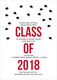 Red Graduation Cap Confetti Invitations Image 4 of 5